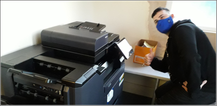 Instalilling new printer